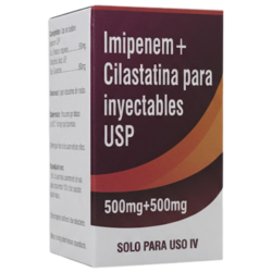 IMIPENEM 0,5 GR + CILASTATINA 0,5 GR AMP 