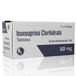 ISOXSUPRINA 10 MG X 10 TAB