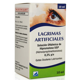 LAGRIMAS ARTIFICIALES 0,3% X 10 ML GOTAS 