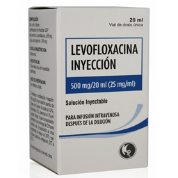 LEVOFLOXACINA 500 MG / ML AMP 