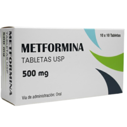 METFORMINA 500 MG X 10 TAB 