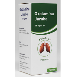 OXOLAMINA 28 MG / 5 ML X 100 ML JBE (PEDIATRICO) 