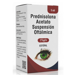 PREDNISOLNA 1% GOTAS OFTALMICAS X 5 ML 