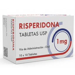 RISPERIDONA 1 MG X 10 TAB 