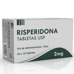 RISPERIDONA 2 MG X 10 TAB