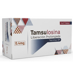 TAMSULOSINA 0,4 MG X 10 TAB