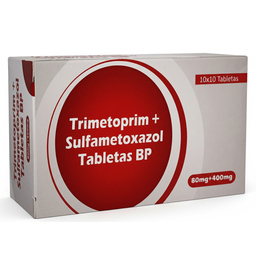 TRIMETROPRIM + SULFAMETOXAZOL 400MG / 80 MG X 10 TAB 