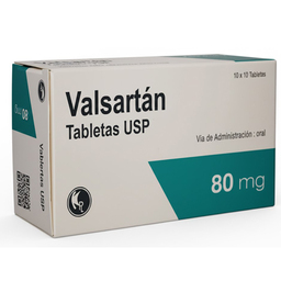 VALSARTAN 80 MG X 10 TAB 