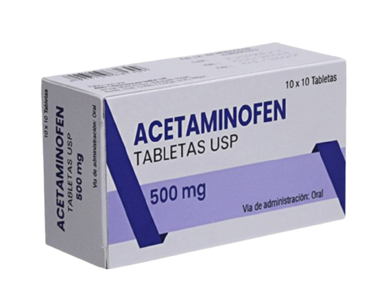 acetaminofen 500mg x10 tabletas