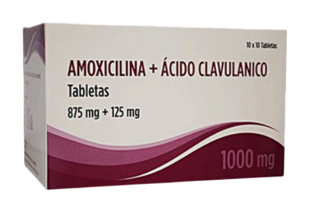 amoxicilina + Ácido clavulanico