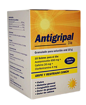 antigripal granulado día x 10 sobres
