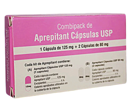 aprepitant 125mg 1cap + 80mg 2cap
