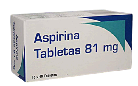 aspirina 81mg x 10tab