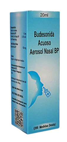 budesonida spray nasal 200 dosis x 20ml