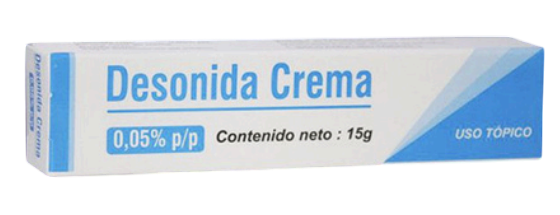 desonida 0,05% crema 15mg
