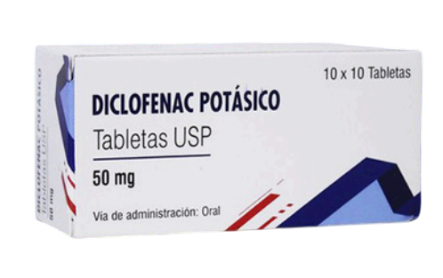 diclofenac potásico 50mg x 10tab