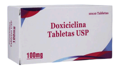 doxiciclina 100mg x 10tab