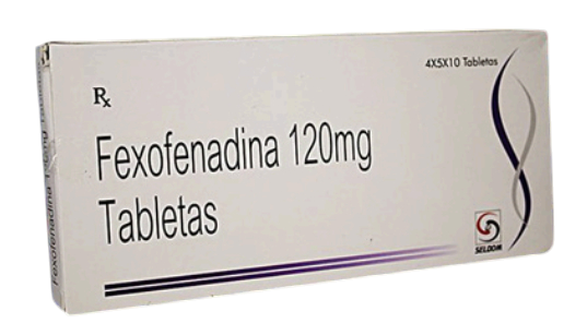 fexofenadina 120mg x 10 tab
