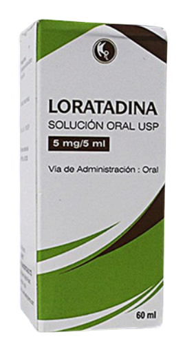 loratadina 5mg/5ml susp ped