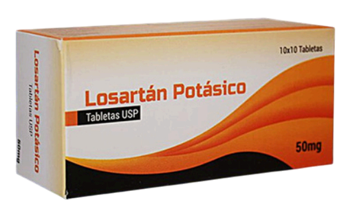 losartán potásico 50mg x 10tab