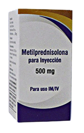 metilprednisolina 500mg amp