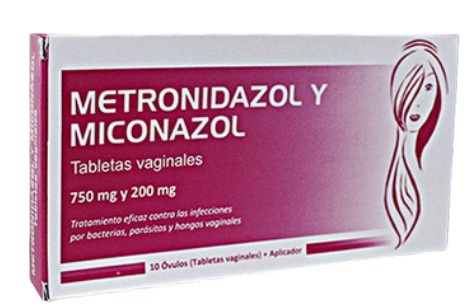metro + micona 750mg + 200mg x 10 ovulos