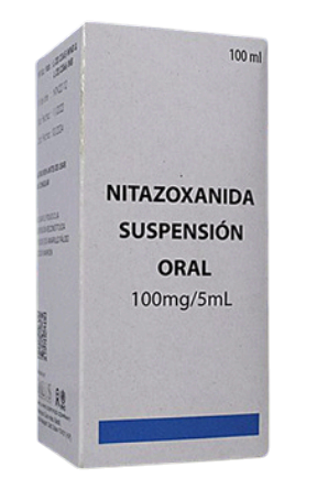 nitazoxanida 100mg/5ml susp ped