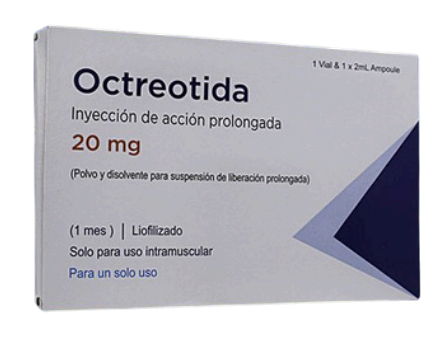 octreotide 20mg amp (oncológico regriferado)