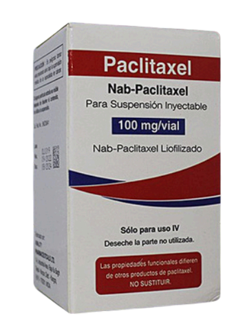 nab paclitaxel 100mg amp