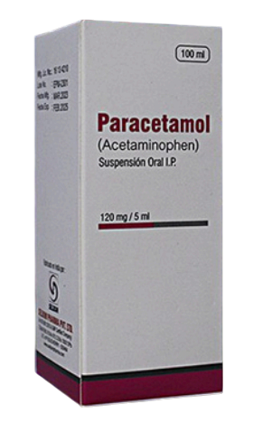 paracetamol 120mg/5ml susp