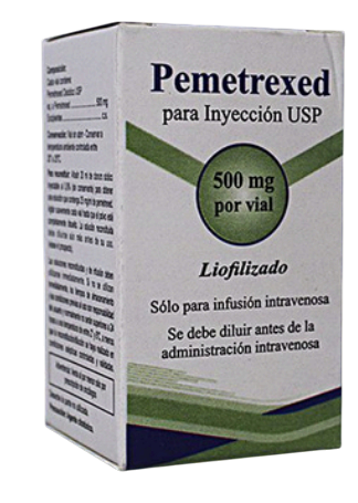 pemetrexed 500mg/20ml amp