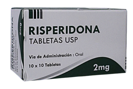 risperidona 2mg x 10tab