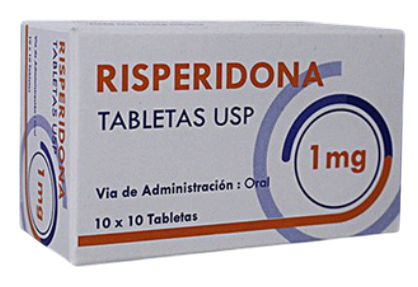 risperidona 1mg x 10tab