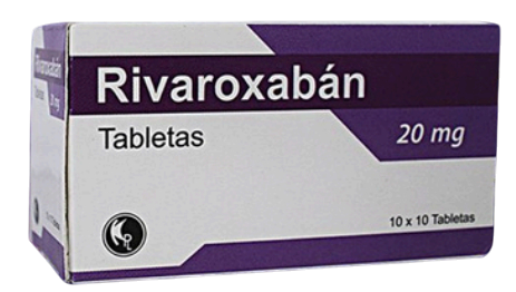 rivaroxabán 20mg x 10tab