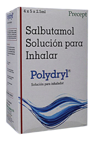 salbutamol solución para inhalar x 1vial