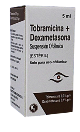 tobramicina + dexametasona gotas oftálmicas x 5ml