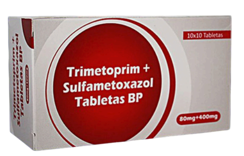 trimetropin + sulfamet (80 + 400)mg x 10 tab