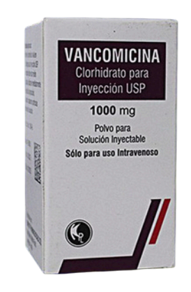vancomicina 1000mg 20ml amp