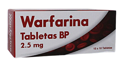 warfarina 2,5mg x10tab